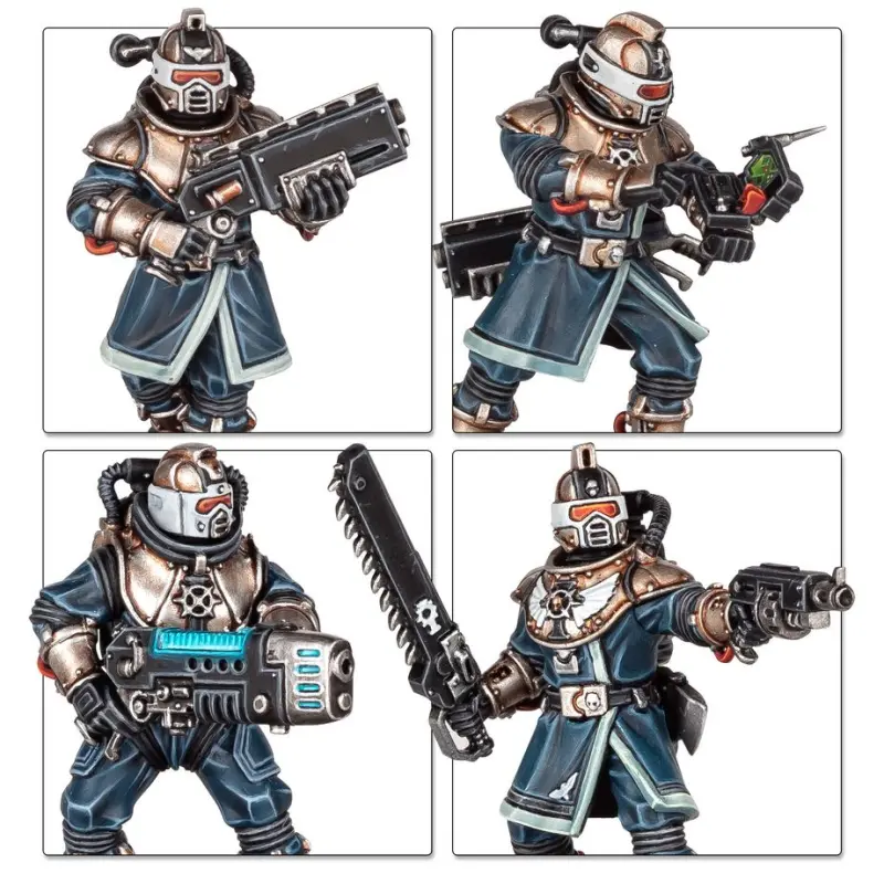 Set imperial navy breachers, arhammer 40k, games workshop, model 68-30